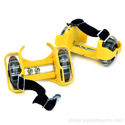 Flashing Roller Shoes Retractable Flashing Roller For Heel Glider Street Glider Supplier